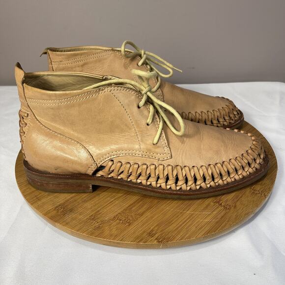 Vintage hand made Cole Haan Size 9 M Mens Moccasin Boots main image 6